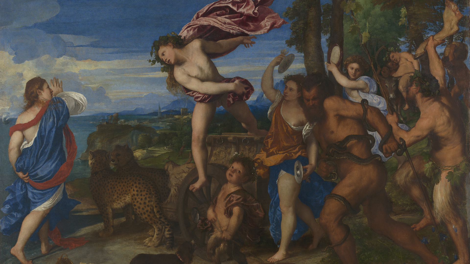 NG35 – Titian. Bacchus and Ariadne. 1520-3. © The National Gallery, London