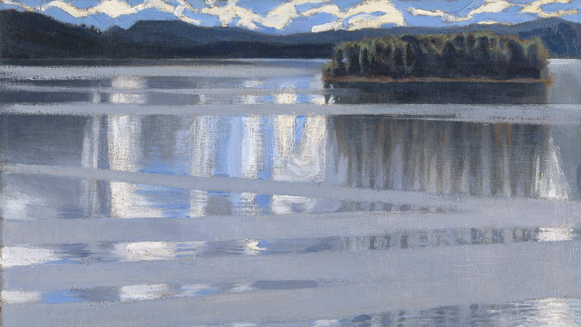 NG6574 - Akseli Gallen-Kallela. Lake Keitele. 1905. © The National Gallery, London