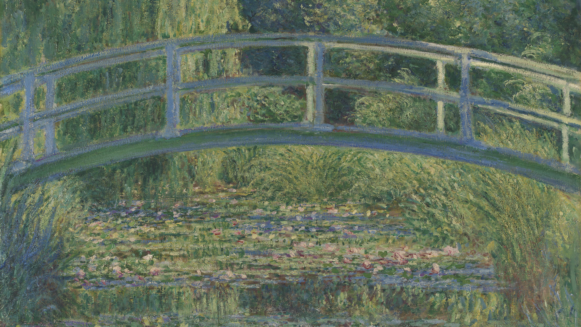 NG4240 - Claude Monet. The Water-Lily Pond. 1899. © The National Gallery, London 