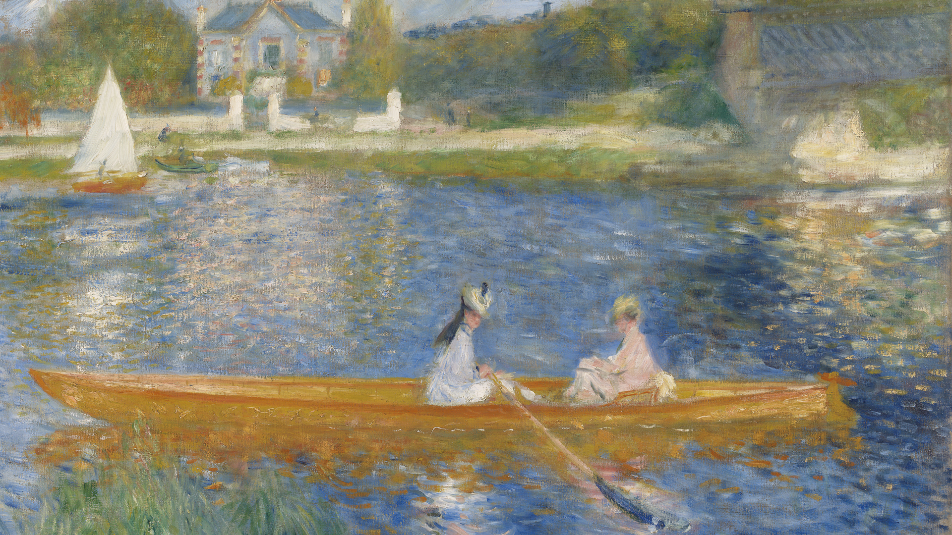 NG6478 - Pierre-Auguste Renoir. The Skiff (La Yole). 1875. © The National Gallery, London 